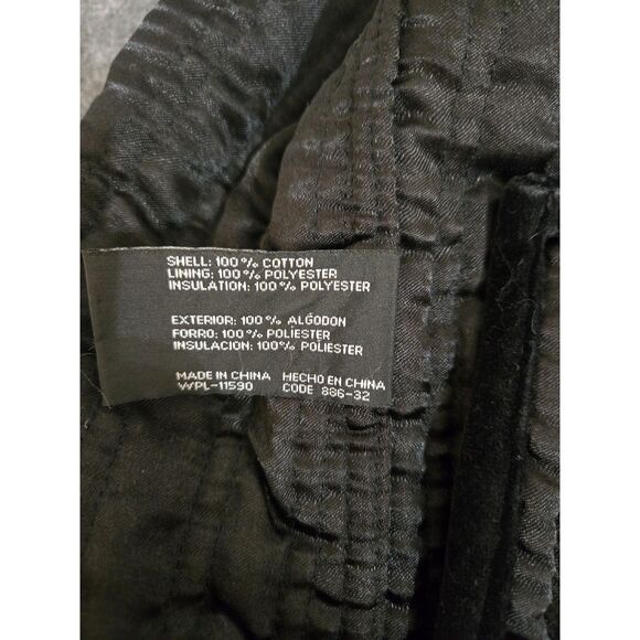 Weatherproof Garment Co Vest Women Large Black High Collar Sleeveless - Picture 8 of 10